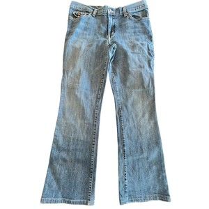 David Kahn Jeans Womens Lauren Boot Cut Blue Size 8 Made in USA